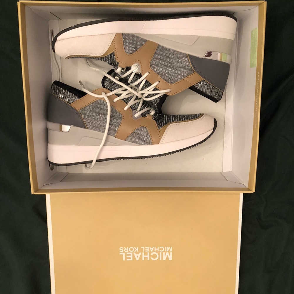 Michael Kors Womens knit trainers